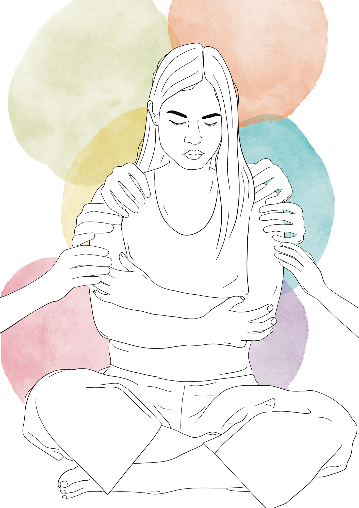 Illustration_safia_psychiatre_couleurs Illustration safïa psychiatrie couleurs